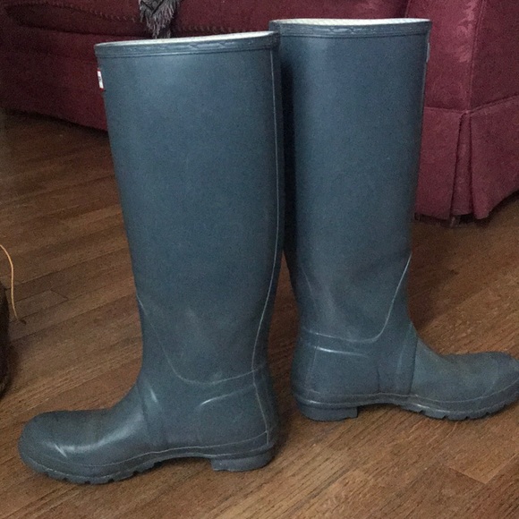 Hunter Original Tall Gloss Rain Boots - Picture 3 of 6